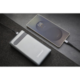 Intenso PD20000 Power Delivery Polimeri di litio (LiPo) 20000 mAh Antracite, Powerbank  grigio, 20000 mAh, Polimeri di litio (LiPo), Quick Charge 3.0, Antracite