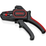 KNIPEX KP-1262180 Pinze crimpatrici, Pinza stripper Nero/Rosso, 151 g
