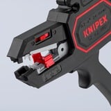 KNIPEX KP-1262180 Pinze crimpatrici, Pinza stripper Nero/Rosso, 151 g