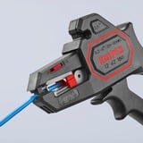 KNIPEX KP-1262180 Pinze crimpatrici, Pinza stripper Nero/Rosso, 151 g