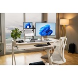 Kensington Pro Fit Ergo KB675 EQ TKL tastiera Casa/ufficio USB + RF Wireless + Bluetooth AZERTY Francese Nero Nero, Tenkeyless (80 - 87%), Con cavo e senza cavo, USB + RF Wireless + Bluetooth, Interruttore a chiave a membrana, AZERTY, Nero