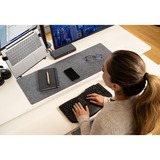 Kensington Pro Fit Ergo KB675 EQ TKL tastiera Casa/ufficio USB + RF Wireless + Bluetooth AZERTY Francese Nero Nero, Tenkeyless (80 - 87%), Con cavo e senza cavo, USB + RF Wireless + Bluetooth, Interruttore a chiave a membrana, AZERTY, Nero