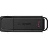 Kingston DataTraveler Exodia 64 GB, Chiavetta USB Nero
