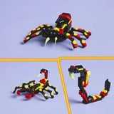 LEGO Creator Animali selvatici: ragno trasformista, Giochi di costruzione Set da costruzione, 7 anno/i, Plastica, 153 pz, 153 g