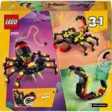 LEGO Creator Animali selvatici: ragno trasformista, Giochi di costruzione Set da costruzione, 7 anno/i, Plastica, 153 pz, 153 g