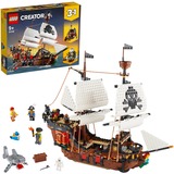 LEGO Creator Galeone dei pirati, Giochi di costruzione Set da costruzione, 9 anno/i, 1262 pz, 2,03 kg