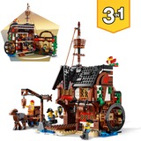 LEGO Creator Galeone dei pirati, Giochi di costruzione Set da costruzione, 9 anno/i, 1262 pz, 2,03 kg