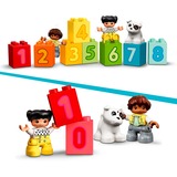 LEGO DUPLO Treno dei numeri - Impariamo a contare, Giochi di costruzione Set da costruzione, Plastica, 23 pz, 532 g
