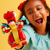 LEGO Drago rosso, Giochi di costruzione Set da costruzione, 6 anno/i, Plastica, 149 pz, 185 g