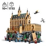 LEGO Harry Potter 76435 Castello di Hogwarts: Sala Grande, Giocattolo da Collezione con 11 Minifigure, Giochi per Bambini 10+, Giochi di costruzione Giocattolo da Collezione con 11 Minifigure, Giochi per Bambini 10+, Set da costruzione, 10 anno/i, Plastica, 1732 pz, 3,1 kg