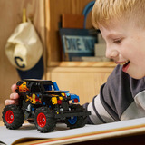 LEGO Technic Monster Jam Grave Digger Fuoco e Ghiaccio, Giochi di costruzione 