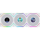 Lian Li UNI FAN TL LCD FLEX 120 Wireless, Ventola bianco