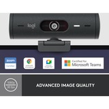 Logitech Brio 500, Webcam Nero