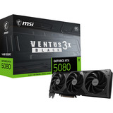 MSI GeForce RTX 5080 VENTUS 3X OC BLACK, Scheda grafica Nero