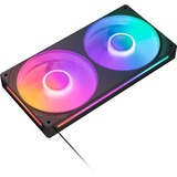 NZXT F240 RGB CORE, Ventola Nero