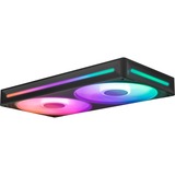 NZXT F240 RGB CORE, Ventola Nero