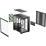 Ocypus Delta-C74-BKD200XX-GL, Chassis Tower Nero