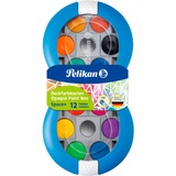 Pelikan 724617 pittura ad acqua Multi 12 pezzo(i) blu, Multi, 12 pezzo(i)