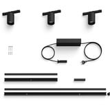 Philips Hue White & Color Ambiance Perifo Set base Applique 3 faretti Nero