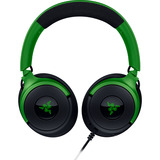 Razer Kraken V4 X - Minecraft Edition, Cuffia da gioco Nero/Verde