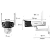 Reolink Duo Series W730, Telecamera di sorveglianza bianco/Nero