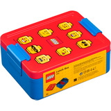 Room Copenhagen Lunch Box LEGO Iconic Classic, Scatola per il pranzo blu/Rosso