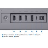 SAMSUNG Smart Monitor M9 - M90SF da 32" UHD, Monitor OLED argento, 81,3 cm (32"), 3840 x 2160 Pixel, 4K Ultra HD, OLED, 0,03 ms, Argento