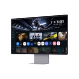 SAMSUNG Smart Monitor M9 - M90SF da 32" UHD, Monitor OLED argento, 81,3 cm (32"), 3840 x 2160 Pixel, 4K Ultra HD, OLED, 0,03 ms, Argento