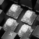 Sharkoon SKILLER SGK60 tastiera USB QWERTY Inglese US Nero, Tastiera da gioco Nero, Full-size (100%), USB, Interruttore a chiave meccanica, QWERTY, LED RGB, Nero