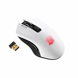 Sharkoon Skiller SGM3 mouse Mano destra RF Wireless + USB Type-A Ottico 6000 DPI bianco, Mano destra, Ottico, RF Wireless + USB Type-A, 6000 DPI, Bianco