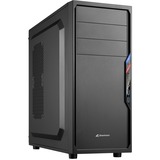 Sharkoon VS4-V Midi Tower Nero Nero, Midi Tower, PC, Nero, ATX, micro ATX, Mini-ITX, 16 cm, 38,5 cm