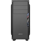 Sharkoon VS4-V Midi Tower Nero, Chassis Tower Nero, Midi Tower, PC, Nero, ATX, micro ATX, Mini-ITX, 16 cm, 38,5 cm