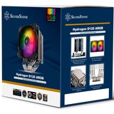 SilverStone Hydrogon D120 Processore Raffreddatore d'aria 12 cm Nero 1 pz Raffreddatore d'aria, 12 cm, 56,23 pdc/min, Nero