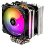 SilverStone Hydrogon D120 Processore Raffreddatore d'aria 12 cm Nero 1 pz Raffreddatore d'aria, 12 cm, 56,23 pdc/min, Nero