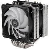 SilverStone Hydrogon D120 Processore Raffreddatore d'aria 12 cm Nero 1 pz Raffreddatore d'aria, 12 cm, 56,23 pdc/min, Nero