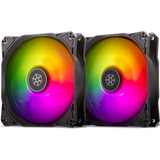 SilverStone Hydrogon D120 Processore Raffreddatore d'aria 12 cm Nero 1 pz Raffreddatore d'aria, 12 cm, 56,23 pdc/min, Nero