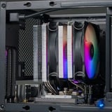 SilverStone Hydrogon D120 Processore Raffreddatore d'aria 12 cm Nero 1 pz, raffreddamento CPU  Raffreddatore d'aria, 12 cm, 56,23 pdc/min, Nero