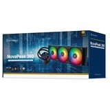 SilverStone NovaPeak 360 ARGB 360mm, Raffreddamento ad acqua Nero