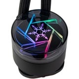 SilverStone NovaPeak 360 ARGB 360mm, Raffreddamento ad acqua Nero