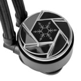 SilverStone NovaPeak 360 ARGB 360mm, Raffreddamento ad acqua Nero