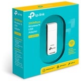 TP-Link Adattatore USB Wireless N bianco, Wireless, USB, WLAN, Wi-Fi 4 (802.11n), 300 Mbit/s, Nero, Bianco, Vendita al dettaglio