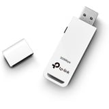 TP-Link Adattatore USB Wireless N, Adattatore Wi-Fi bianco, Wireless, USB, WLAN, Wi-Fi 4 (802.11n), 300 Mbit/s, Nero, Bianco, Vendita al dettaglio