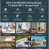 TP-Link Festa F76 Bianco Supporto Power over Ethernet (PoE), Punto di accesso 2.4 GHz, 5 GHz, 6 GHz, WPA-Enterprise, WPA-Personal, WPA2-Enterprise, WPA2-Personal, WPA3-Enterprise, WPA3-Personal, 2500 Mbit/s