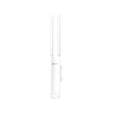 TP-Link Omada EAP110-Outdoor 300 Mbit/s Bianco Supporto Power over Ethernet (PoE), Punto di accesso bianco, 2.4 GHz, 300 Mbit/s, WPA-Enterprise, WPA-PSK, WPA2-Enterprise, WPA2-PSK, 10,100 Mbit/s