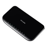 TP-Link Switch Desktop 8-porte Gigabit Unmanaged (8 porte RJ45 10/100/1000M), Interruttore Nero, Non gestito, Gigabit Ethernet (10/100/1000), Full duplex, Montabile a parete