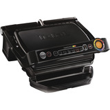 Tefal OptiGrill + GC7128 Griglia di contatto, Come contattare con grill Nero, Nero, Acciaio inox, Rettangolare, Alluminio, Termoplastica, Pronto, Temperatura