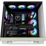 Thermaltake CA-11E-00MEWN-WS, Chassis Tower verde chiaro/legno