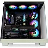 Thermaltake View 380 XL WS ARGB, Chassis Tower verde chiaro/legno