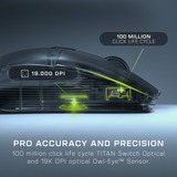 Turtle Beach Kone XP Air, Mouse da gioco bianco