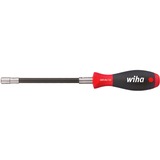 Wiha Portainserti per cacciavite SoftFinish, albero flessibile, 1/4" Nero/Rosso